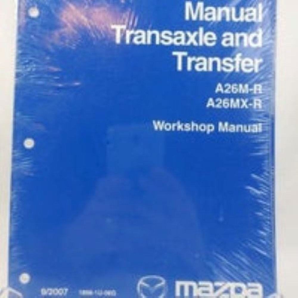 2007 Mazda Manual Transaxle And Transfer